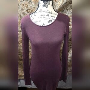 H&M sleek purple dress size XS